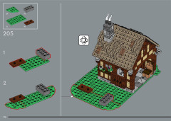 LEGO 10332 instructions page 176 – build guide