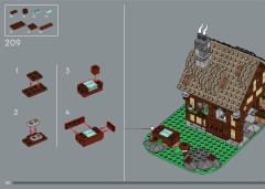 LEGO 10332 instructions page 180 – build guide