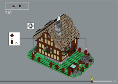 LEGO 10332 instructions page 181 – build guide