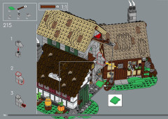 LEGO 10332 instructions page 186 – build guide