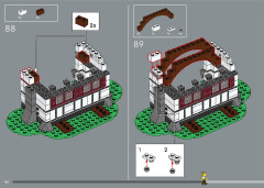 LEGO 10332 instructions page 86 – build guide