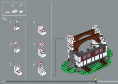 LEGO 10332 instructions page 90 – build guide