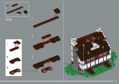 LEGO 10332 instructions page 99 – build guide