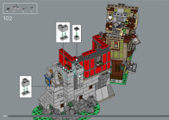 LEGO 10332 instructions page 100 – build guide