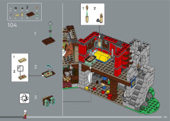 LEGO 10332 instructions page 103 – build guide