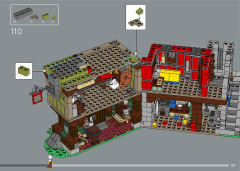 LEGO 10332 instructions page 109 – build guide