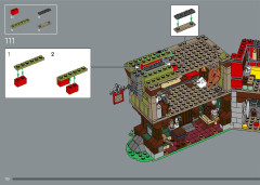 LEGO 10332 instructions page 110 – build guide