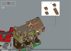 LEGO 10332 instructions page 118 – build guide