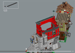 LEGO 10332 instructions page 123 – build guide