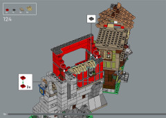 LEGO 10332 instructions page 124 – build guide