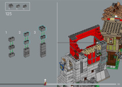 LEGO 10332 instructions page 125 – build guide