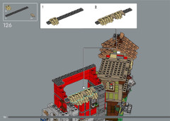 LEGO 10332 instructions page 126 – build guide