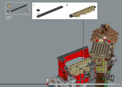 LEGO 10332 instructions page 127 – build guide