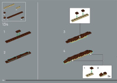 LEGO 10332 instructions page 134 – build guide