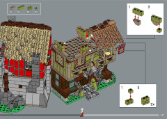 LEGO 10332 instructions page 137 – build guide