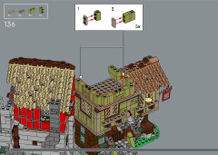 LEGO 10332 instructions page 138 – build guide