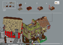 LEGO 10332 instructions page 139 – build guide