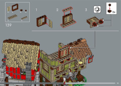 LEGO 10332 instructions page 141 – build guide