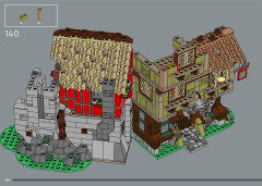 LEGO 10332 instructions page 142 – build guide