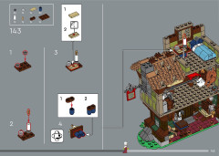 LEGO 10332 instructions page 145 – build guide