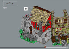 LEGO 10332 instructions page 153 – build guide