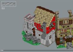 LEGO 10332 instructions page 154 – build guide