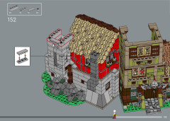 LEGO 10332 instructions page 155 – build guide