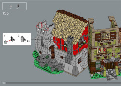 LEGO 10332 instructions page 156 – build guide