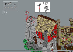 LEGO 10332 instructions page 159 – build guide