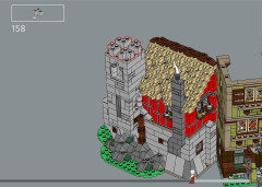 LEGO 10332 instructions page 161 – build guide