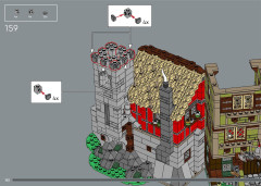 LEGO 10332 instructions page 162 – build guide