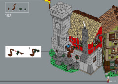 LEGO 10332 instructions page 179 – build guide