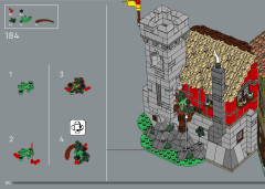 LEGO 10332 instructions page 180 – build guide