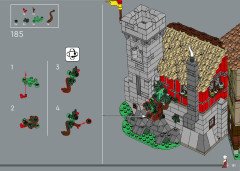 LEGO 10332 instructions page 181 – build guide