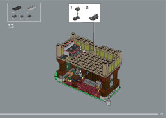 LEGO 10332 instructions page 33 – build guide