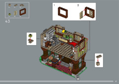 LEGO 10332 instructions page 43 – build guide