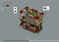 LEGO 10332 instructions page 44 – build guide