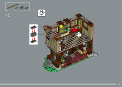 LEGO 10332 instructions page 45 – build guide