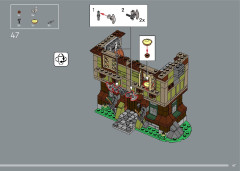LEGO 10332 instructions page 47 – build guide