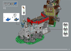 LEGO 10332 instructions page 89 – build guide