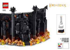 LEGO 10333 instructions page 1 – build guide