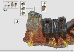 LEGO 10333 instructions page 105 – build guide
