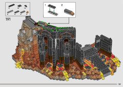 LEGO 10333 instructions page 129 – build guide
