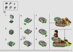 LEGO 10333 instructions page 13 – build guide