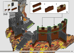 LEGO 10333 instructions page 165 – build guide