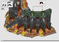 LEGO 10333 instructions page 184 – build guide