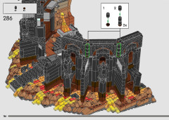 LEGO 10333 instructions page 186 – build guide