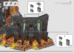 LEGO 10333 instructions page 187 – build guide