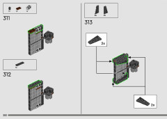 LEGO 10333 instructions page 200 – build guide