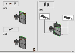LEGO 10333 instructions page 205 – build guide